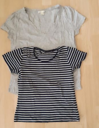 Damen T-Shirts, Gr. S, Marke: H&M + CASUAL WEAR