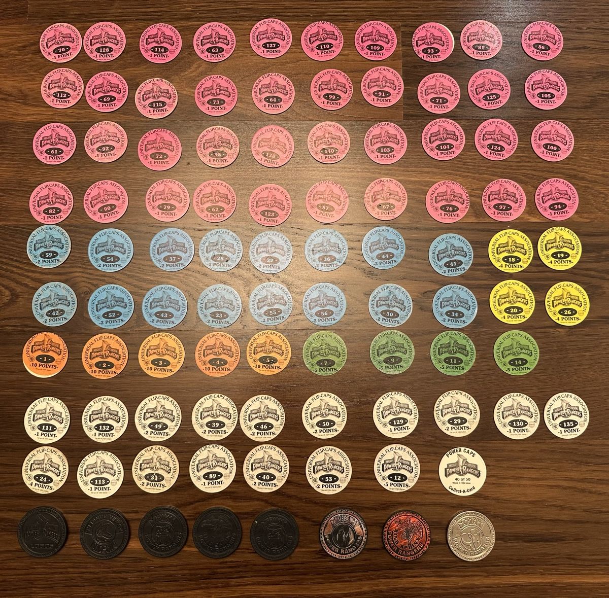 Giochi: Pog / Caps - Power Rangers – Usato da Liestal venduto da Tschopp77 5