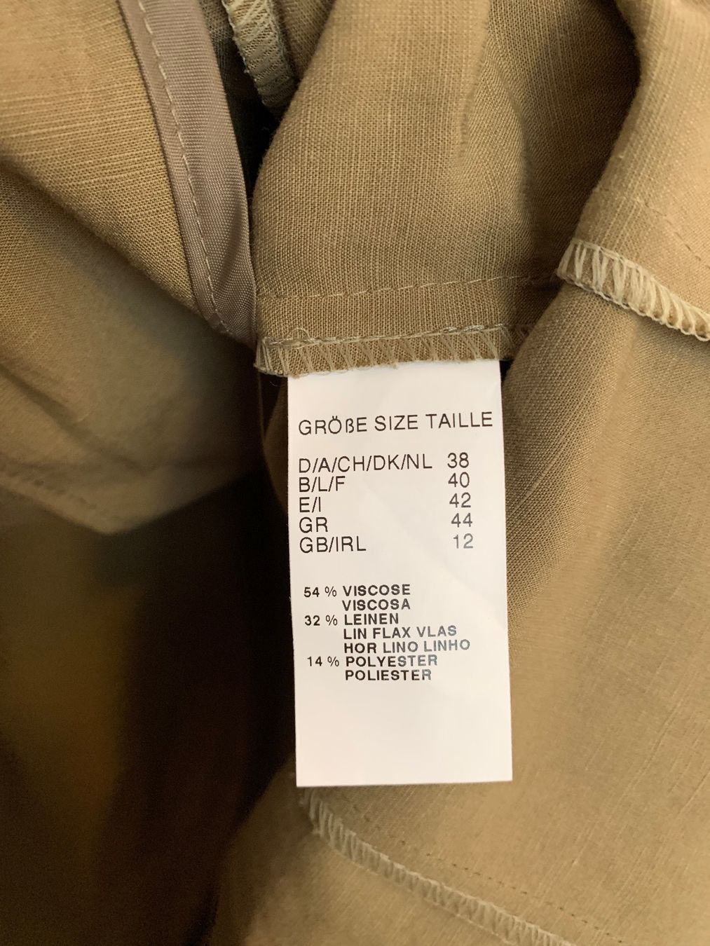 Jacken: Lebek Leinen Jacke Bluse Gr. 38 – Gebraucht aus Fislisbach von KolibriSecondhand 6