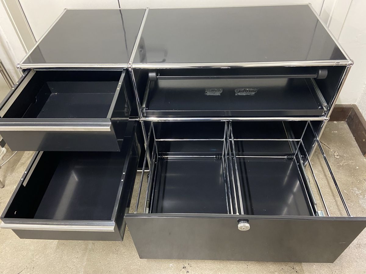 USM Banconi: USM Haller Sideboard schwarz – Usato da Dietikon venduto da brocki-eyra 7