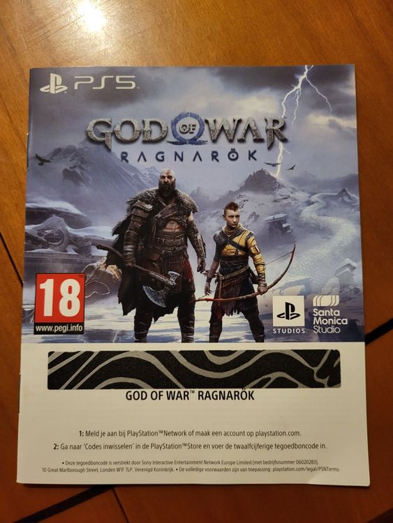 God Of War Ragnarök PS5 / Digital edition (Neu und originalverpackt) in ...