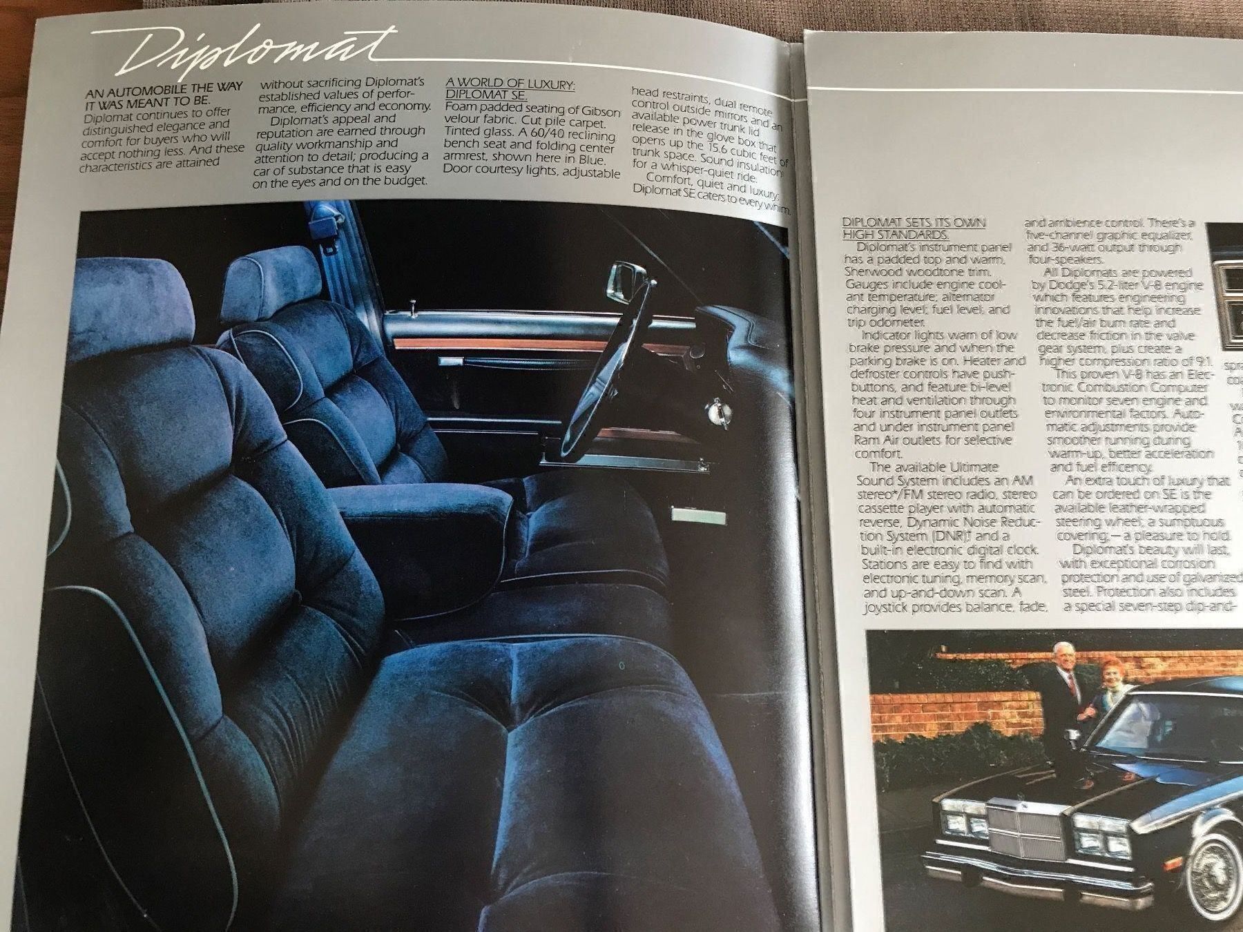 Dodge Autos: Dodge Diplomat Prospekt – Gebraucht aus Balterswil von Jeko1967 1