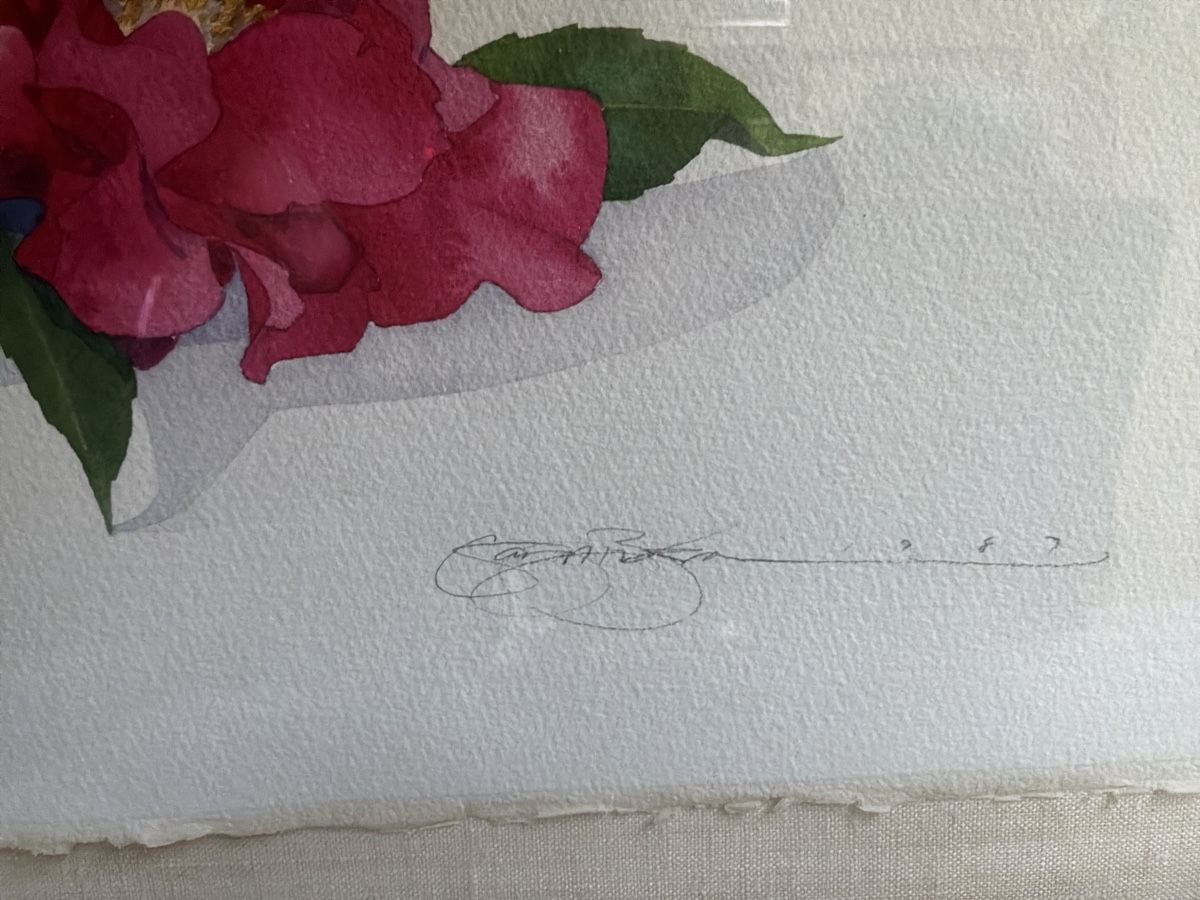Dipinti: Aquarell Original Bukovnik – Usato da Riehen venduto da NatiC 2