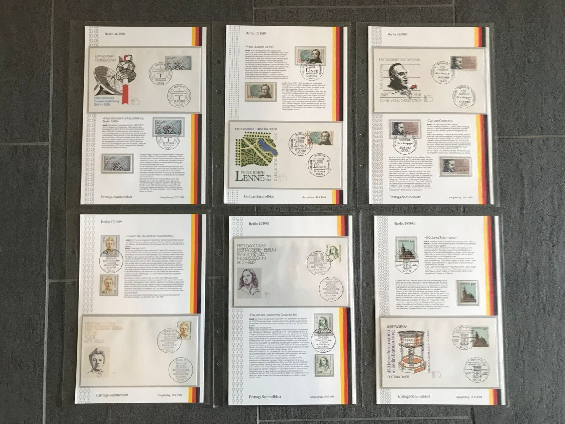Alben: Briefmarken-Album "Berlin" Nr. 6/6 – Gebraucht aus Rain von SRIC01 4