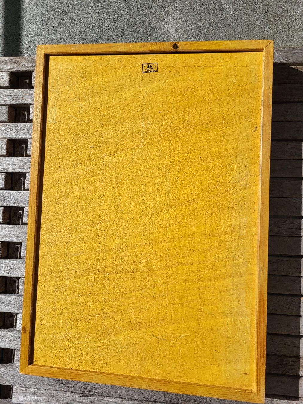 Holzartikel: Serviertablett Holz Handbemalt – Gebraucht aus Zürich von Lizi7 4
