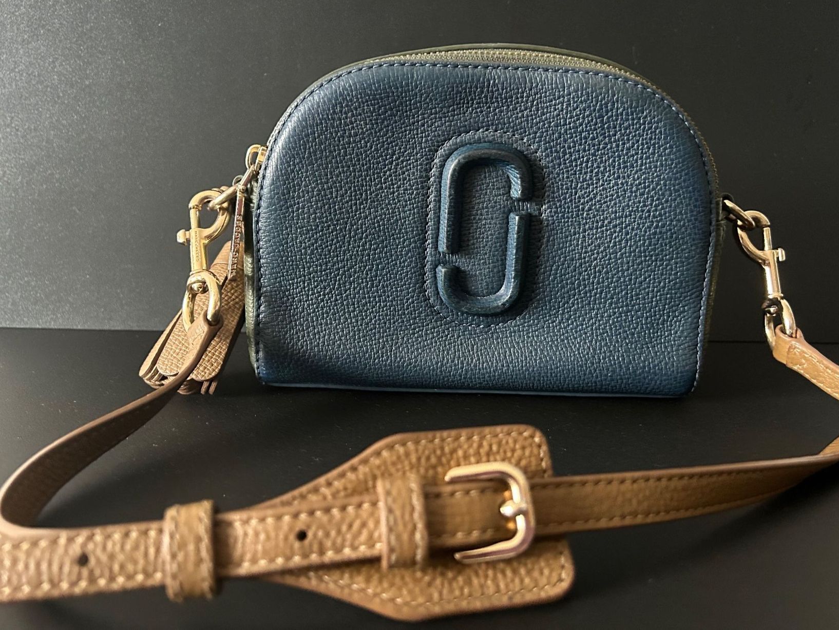 Marc Jacobs Borse da donna: Marc Jacobs Snaphot Bag, blau-grün – Usato da Zürich venduto da hatschina 2