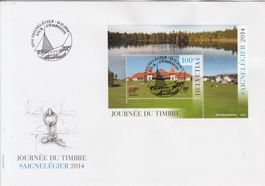 W103 FDC Tag der Briefmarke, Vollstpl. Saignelégier 18.11.14