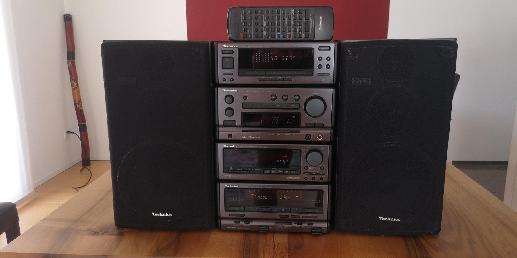 Technics Multimediaplayer & Streamer: Technics SU-CH900 HiFi Mini Separates Stereo Stack System – Gebraucht aus Altishofen von Kornerh