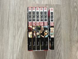 One-Punch Man Manga, Band 1-6 + Schuber