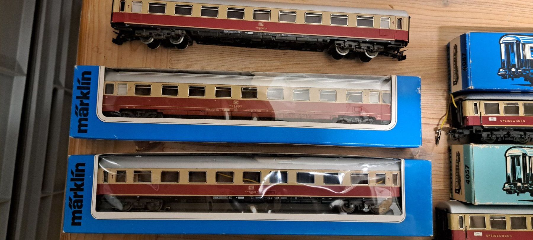 Märklin Modellini di ferrovie: 16 TEE Märklin Personenwagen – Usato da Urdorf venduto da Canyamel1 4