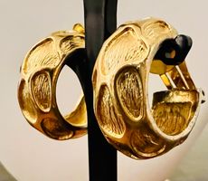 Dior boucles d’oreilles stylée motif léopard
