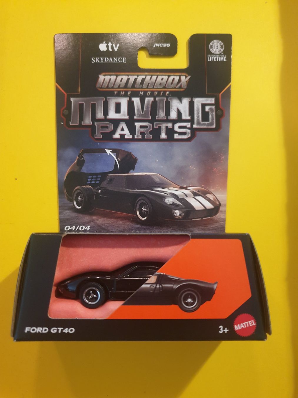 Matchbox Modellini d'auto: Matchbox FORD GT40 – Nuovo e nell'imballaggio originale da Oftringen venduto da Rotor 1