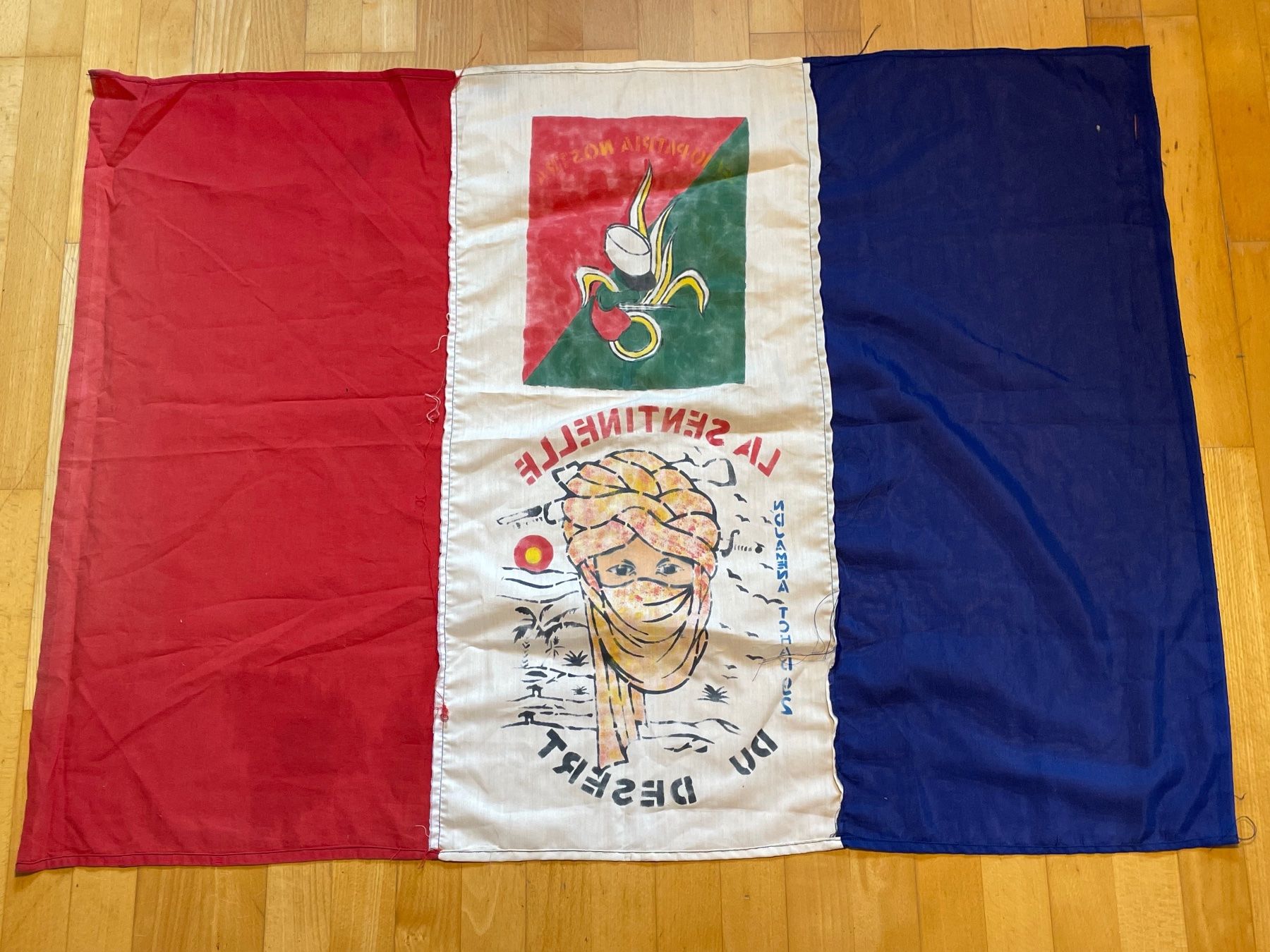 Bandiere: French Flag Légion étrangère Army Tchad Sentinelle Désert – Usato da Zürich venduto da le_souk 3