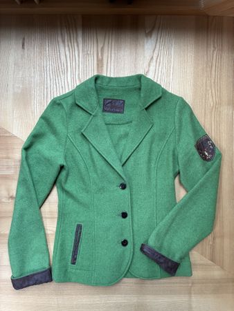 Blazer/ Trachtenjacke grün Grösse 34