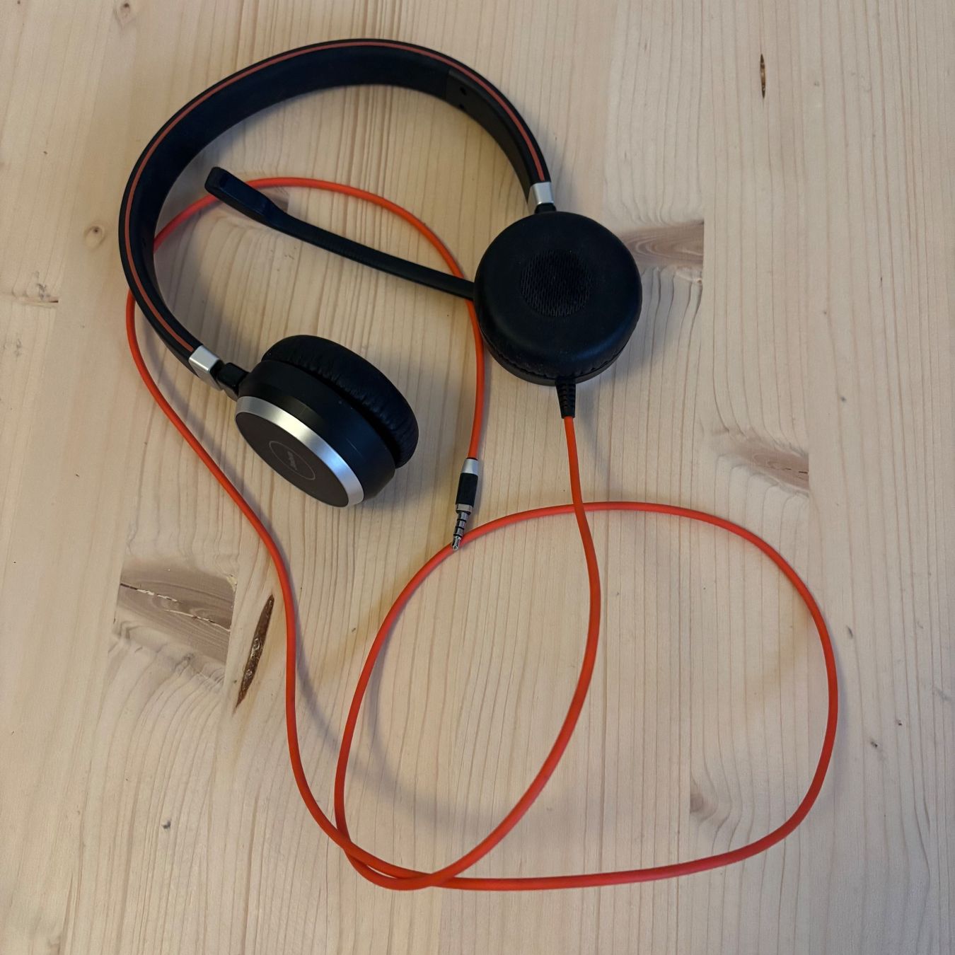 Jabra Cuffie: Jabra Headset mit Mikrofon und Kabel – Usato da Basel venduto da meerow 1