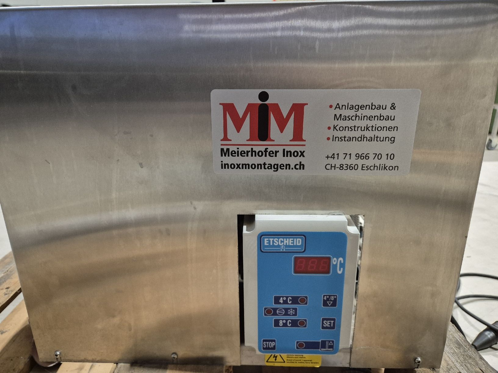 Tutte le macchine: Milchkühler- Tauchkühler – Usato da Eschlikon TG venduto da Meierhofer-Inox 1