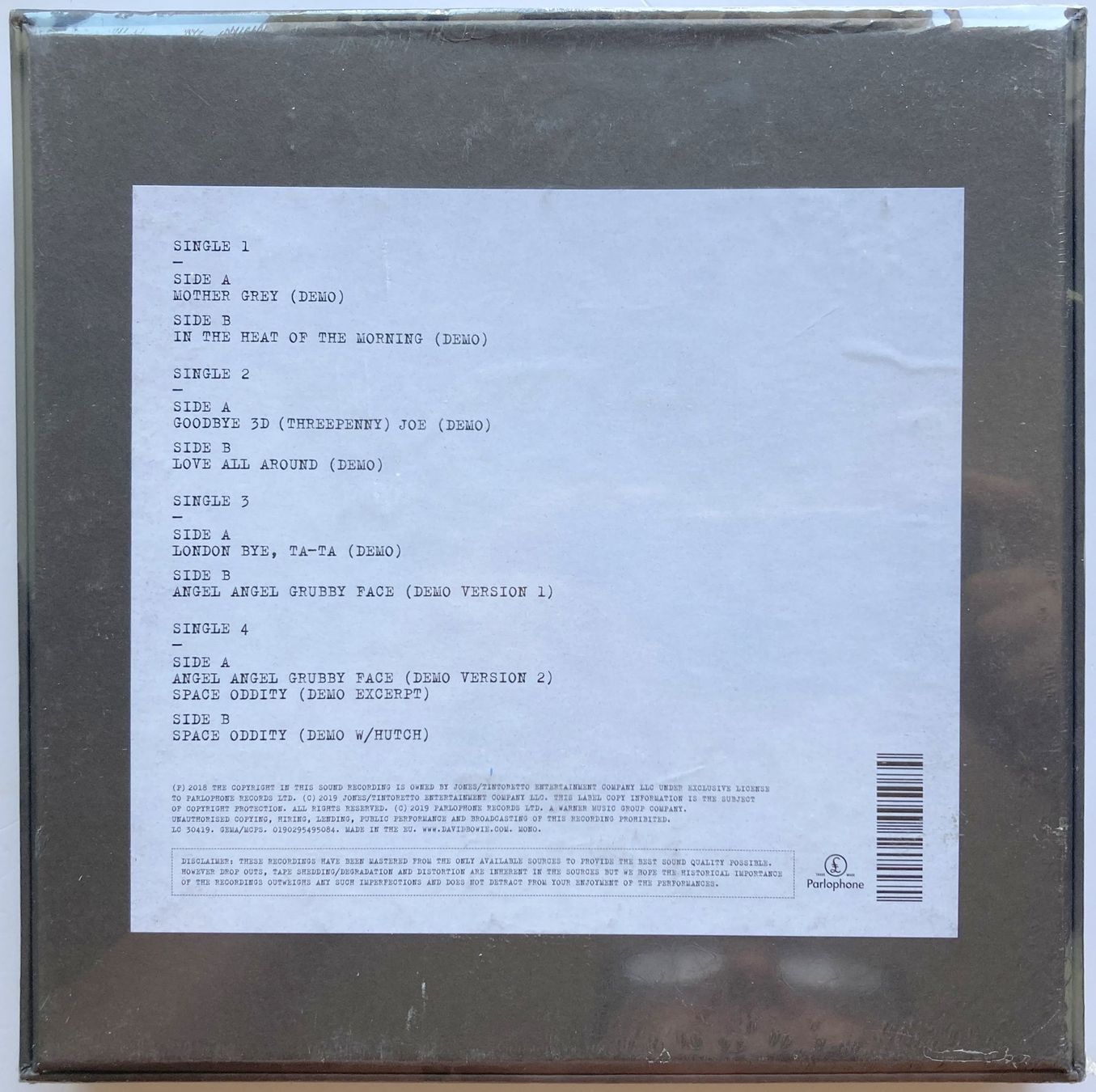 Schallplatten: DAVID BOWIE - SPYING THROUGH A KEYHOLE – Neu und originalverpackt aus Bottens von hotter-than-hell 1