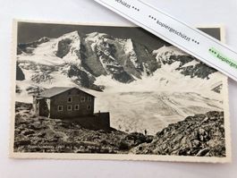 Diavolezza Hütte mit Piz Palü ungelaufen alt AK