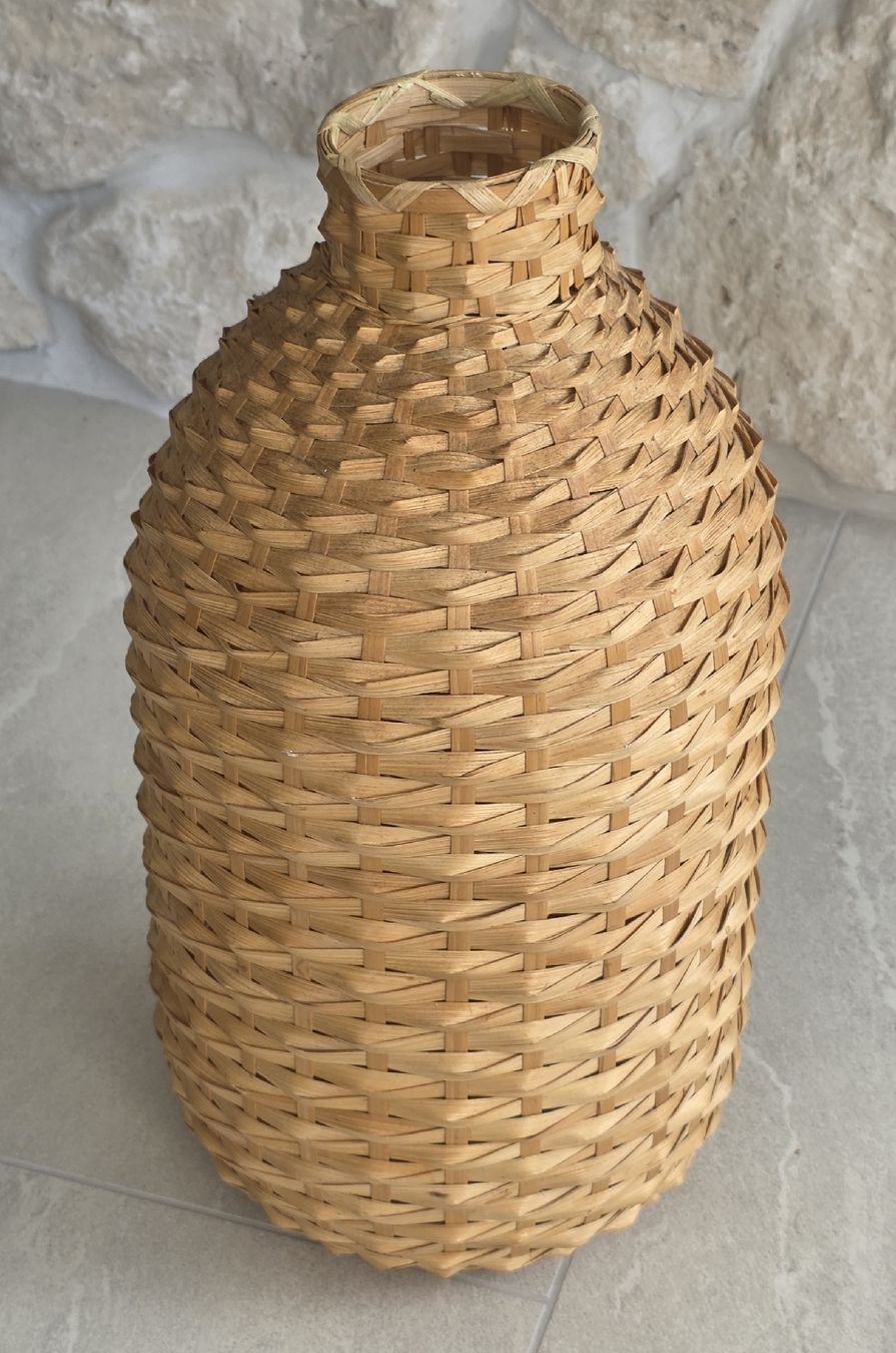 Vasi & Recipienti: Vase Korb Flasche geflochten – Usato da Rheinsulz venduto da Gilea 3