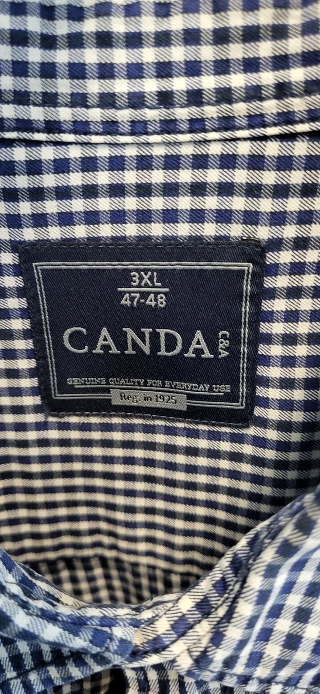 Camicie: CANDA Herren Hemd, Grösse 3XL, Kariert – Usato da figino venduto da ame_frv2 2
