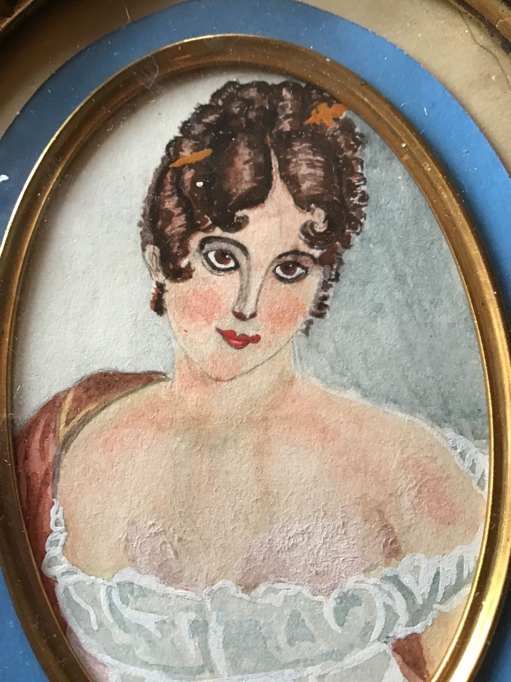 Dipinti: Miniatur Portrait – Usato da St. Gallen venduto da Goldlilly
