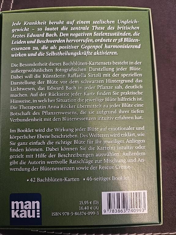 Libri: Heilen mit Bachblüten - Kartenset – Usato da Greifensee venduto da Arkon616 1