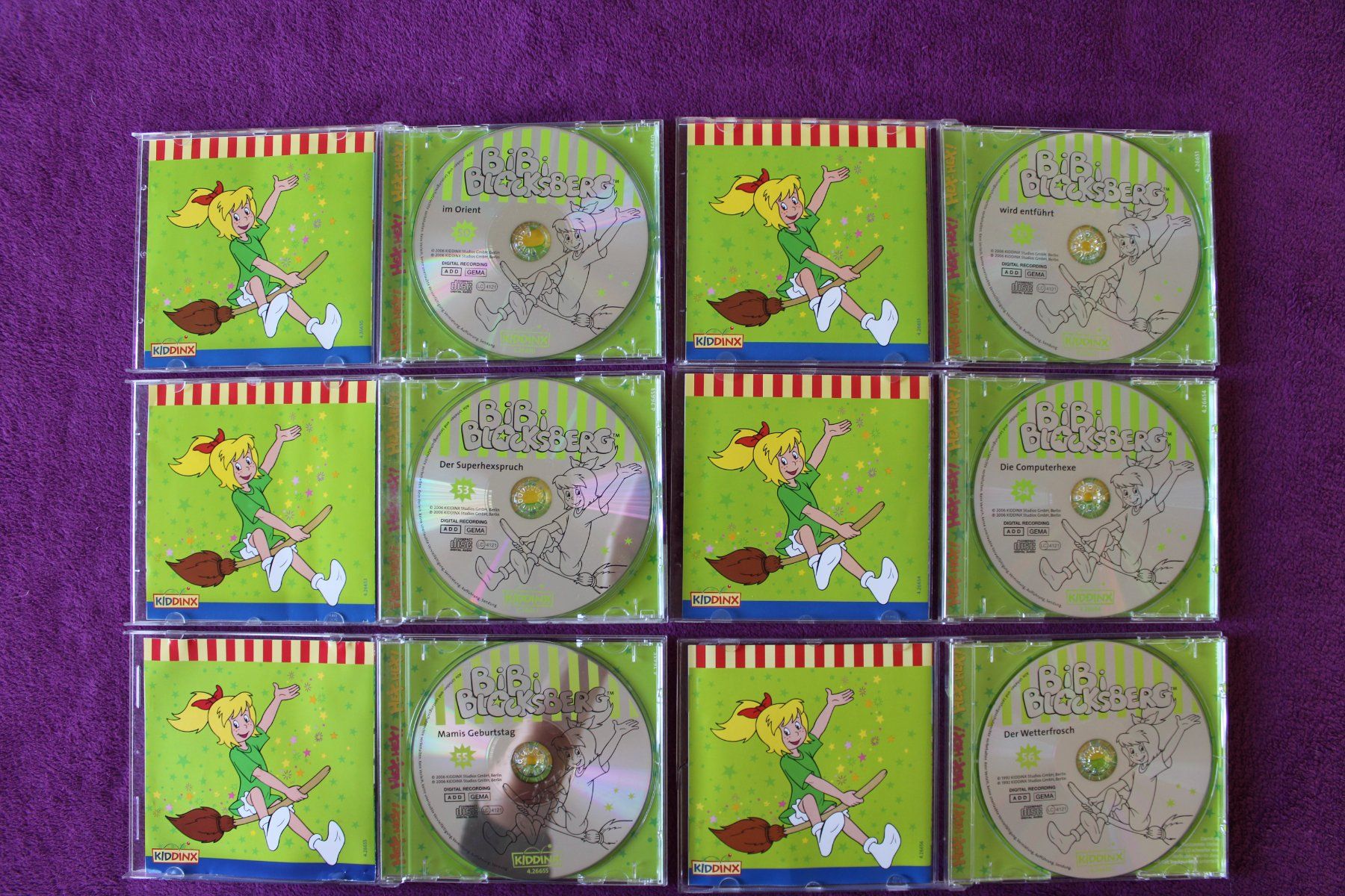 CDs: 6 - Bibi Blocksberg - Hörspiel - CD´s – Gebraucht aus Müllheim Dorf von Seeeule01 7
