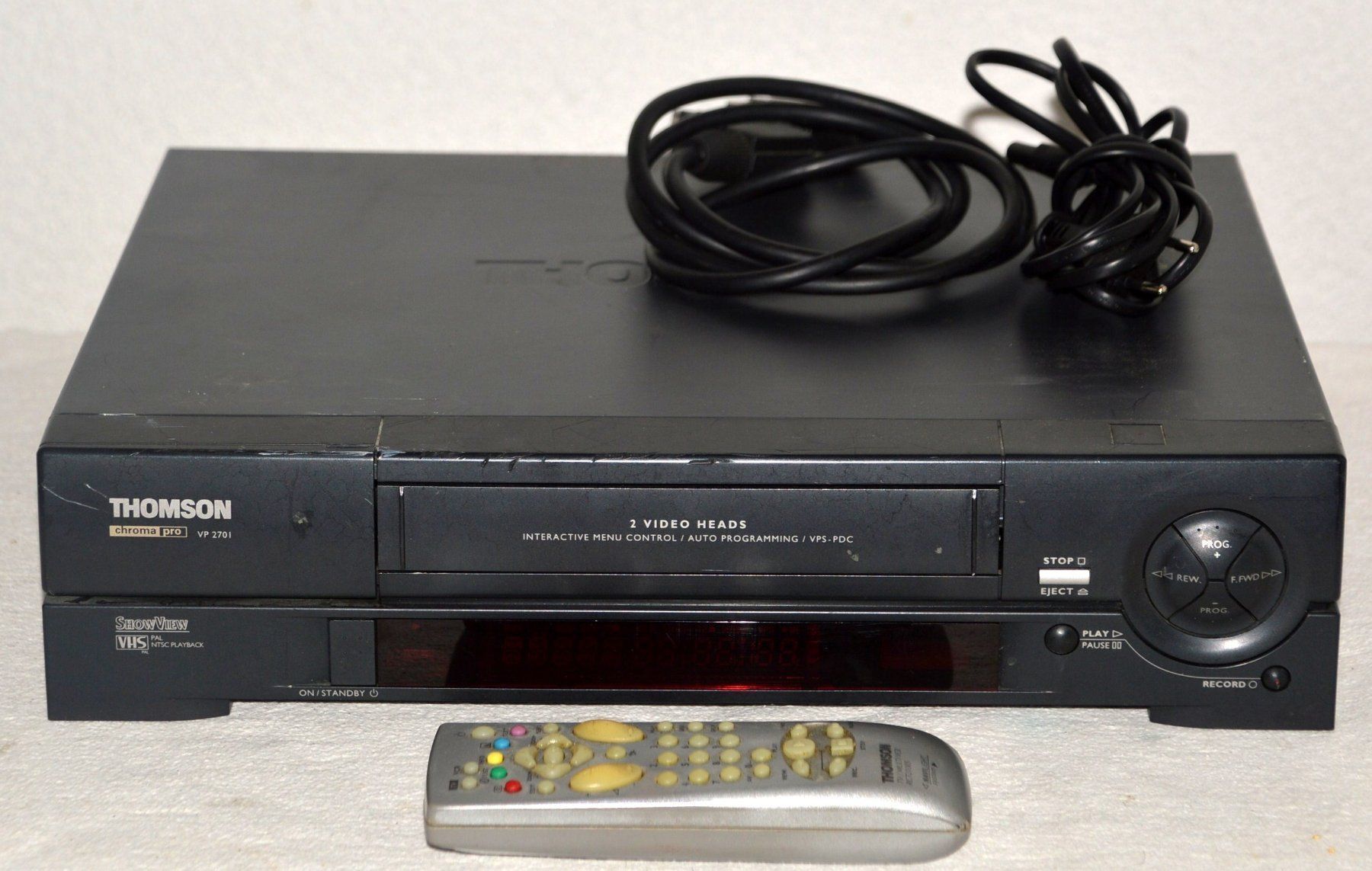 Thomson Registratori: Videorecorder / magnétoscope Thomson VP 270I – Usato da Collonges venduto da arashee