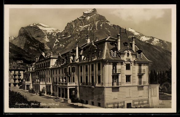 Cartes postales: AK Engelberg, Hotel Titlis – D'occasion à Berlin par bartko-reher