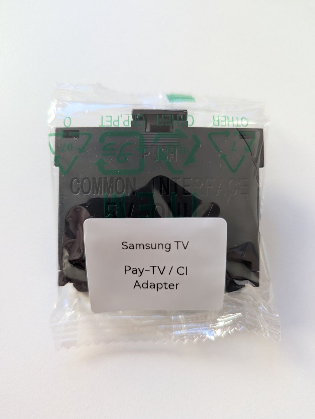 Samsung Unità & Adattatore: Common Interface Kartenslot Adapter Pay-TV / CI Samsung – Nuovo e nell'imballaggio originale da Basel venduto da kozy.li
