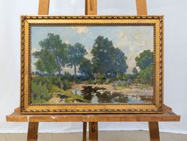 Ölgemälde J. Odier - signiert, gerahmt - Ref. 08/34