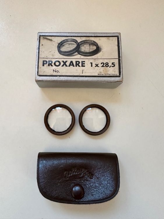 Carl Zeiss Proxar 2x 28.5 voorzetlens voor Rolleiflex - De Wit Cameras
