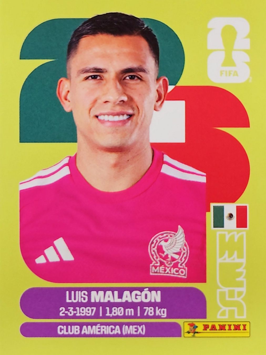 Panini Carte collezionabili: Panini2026 MEX2 Luis Malagon – Nuovo (secondo la descrizione) da Wilchingen venduto da Grille-50