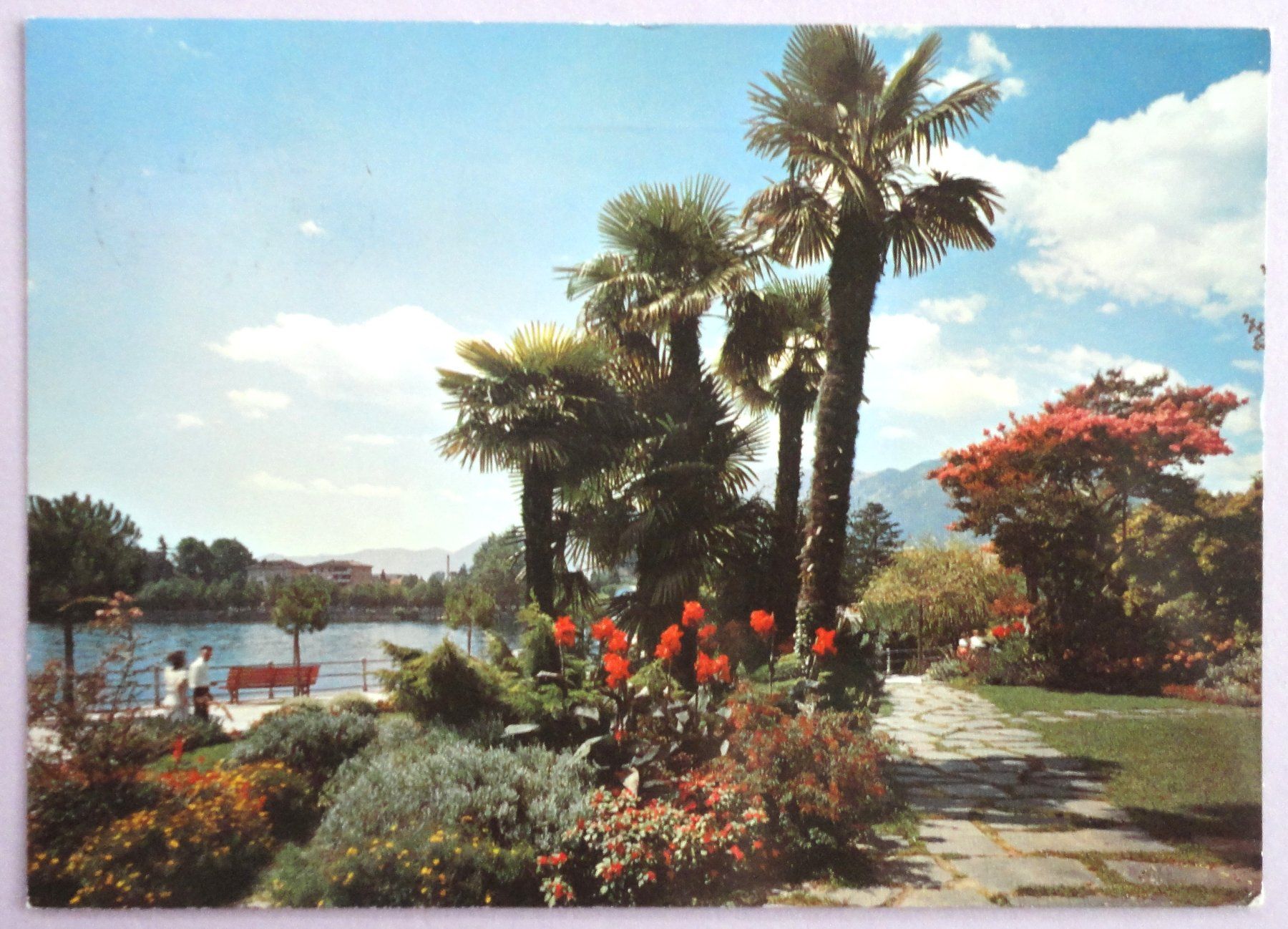 Cartoline postali: Locarno, Quai – Usato da Fétigny venduto da Billy2miny