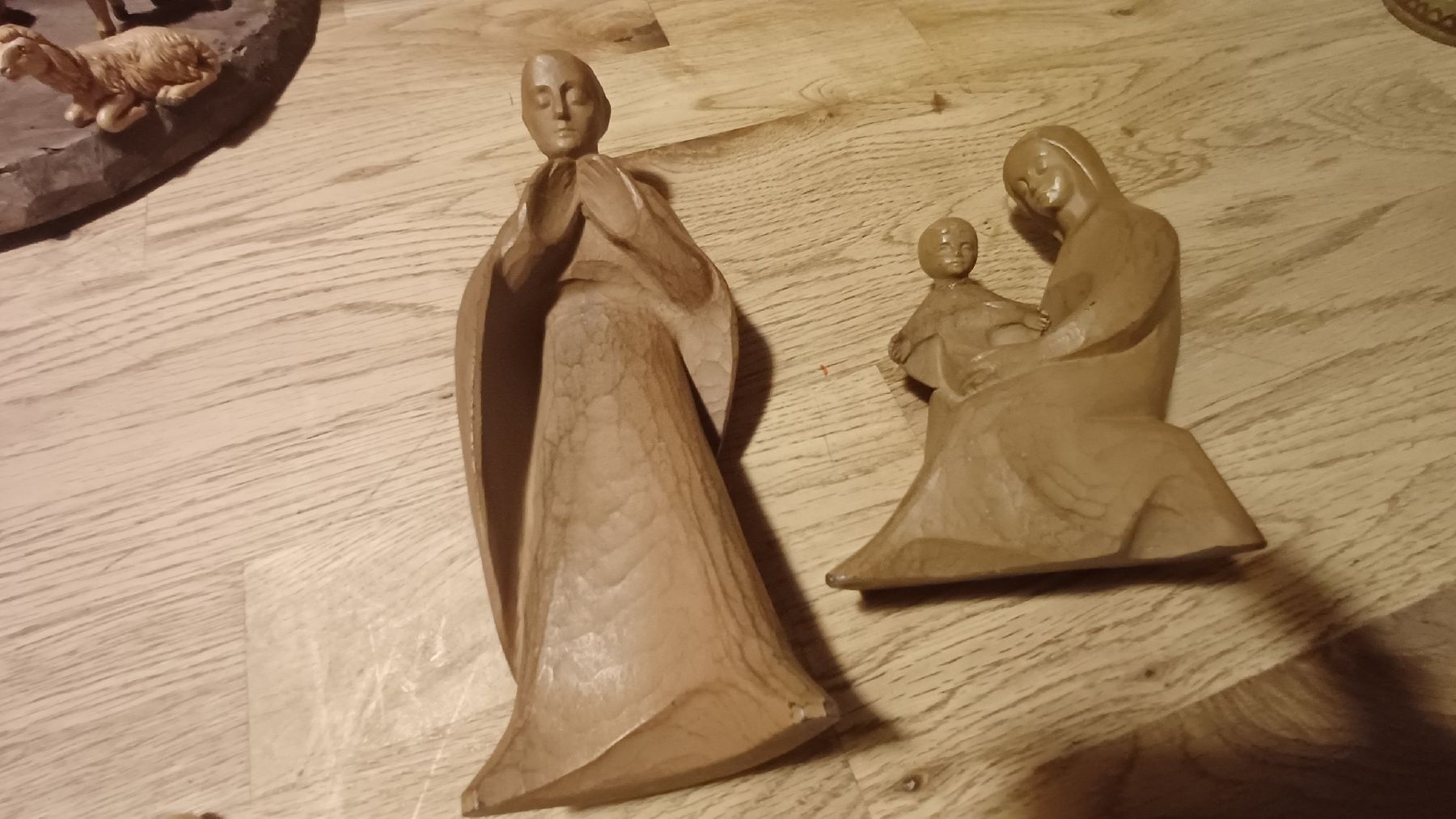 Figurines: Schöne Mariafigur mit Jesus Joseph – D'occasion à Flawil par Naphtali 5