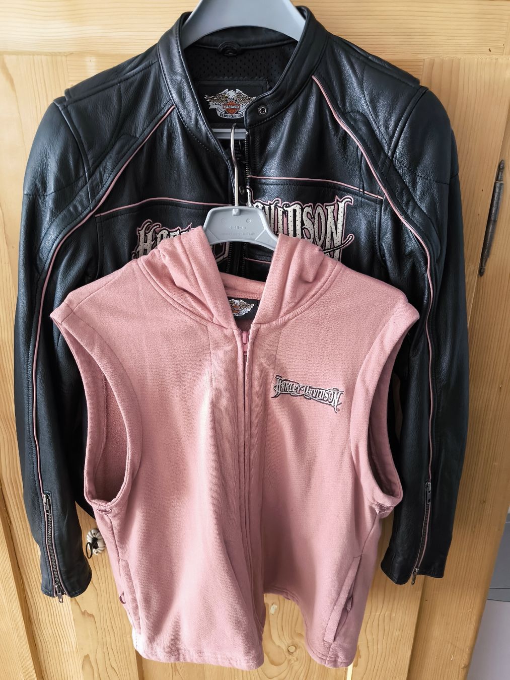 Harley-Davidson Giacche: Harley Davidson Damen Lederjacke – Usato da Glattfelden venduto da Feuerfuchs57 1