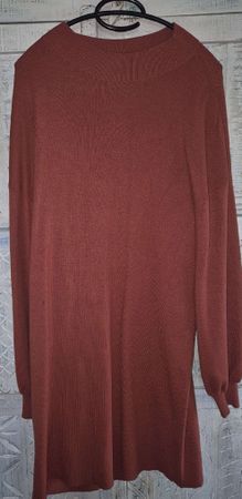 Damen Pullover Gr. 38/40 weinrot gebraucht