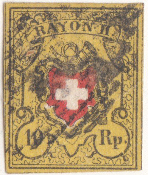 Alle Briefmarken: SBK 16ll T12 E-RO mit Raute – Gebraucht aus Bürglen TG von StampGraf