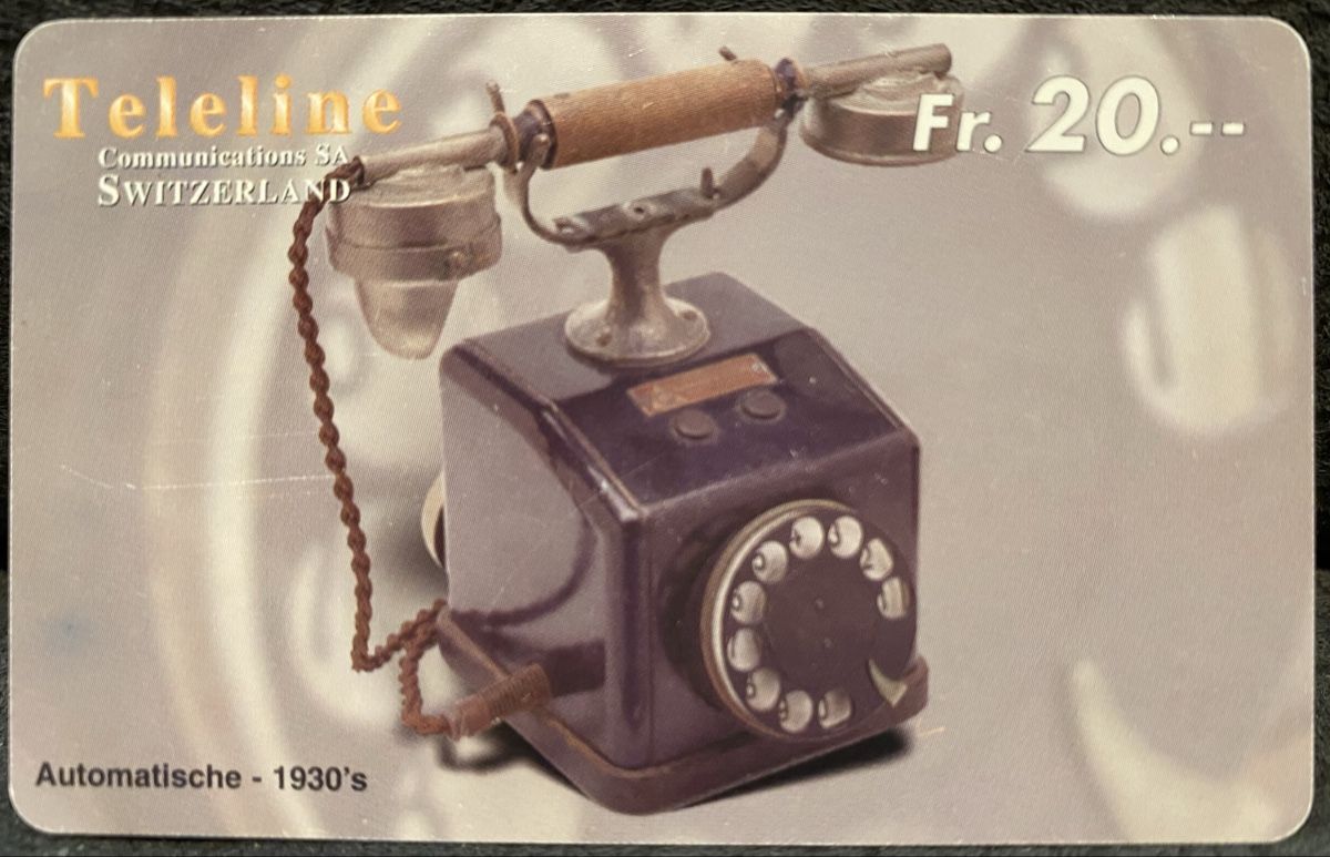 Cartes de téléphone: Teleline – D'occasion à Lausanne par babacard10