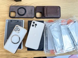iPhone 12 Pro Max & Iwatch 8 & apple TV u. Zubehör