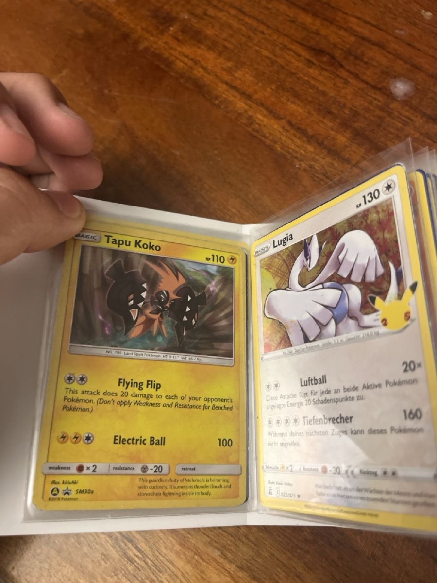 Pokémon Carte collezionabili: Mini Binder mit Pokémon Karten promos und holos – Usato da Dübendorf venduto da LCDH55 7