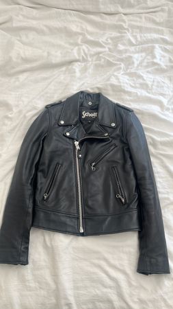 Schott NYC Lederjacke Perfecto, XS, 100% Lammleder