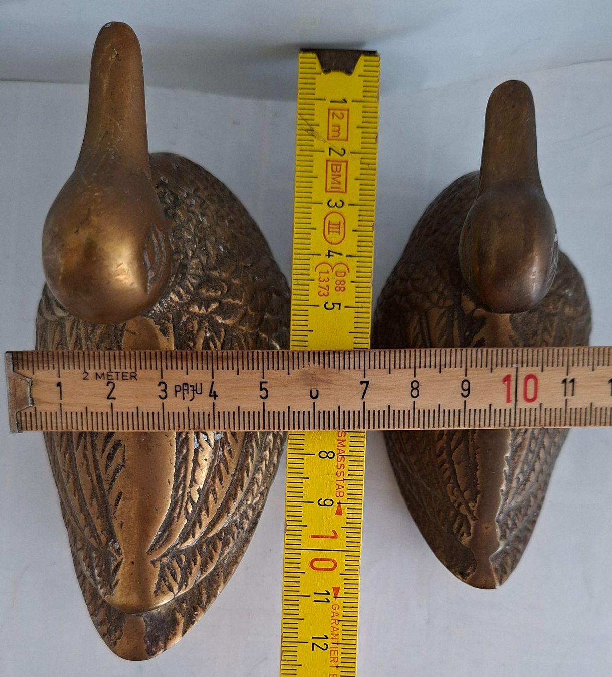 Statuette: Messing Enten Deko Figuren 2er Set – Usato da Opfikon venduto da Diversamente 8