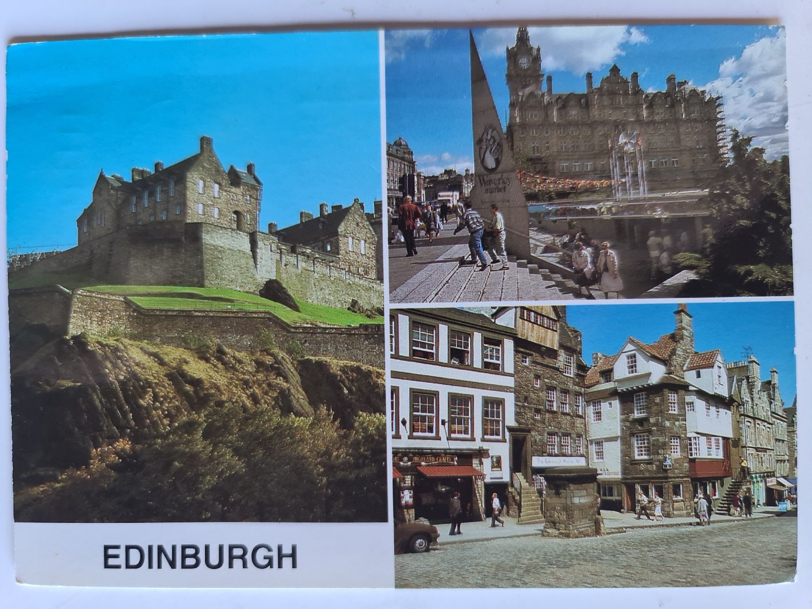 Cartoline postali: Ansichtskarte Edinburgh UK 1091 – Usato da Dintikon venduto da Vexi
