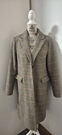 VERO MODA Damenmantel kariert