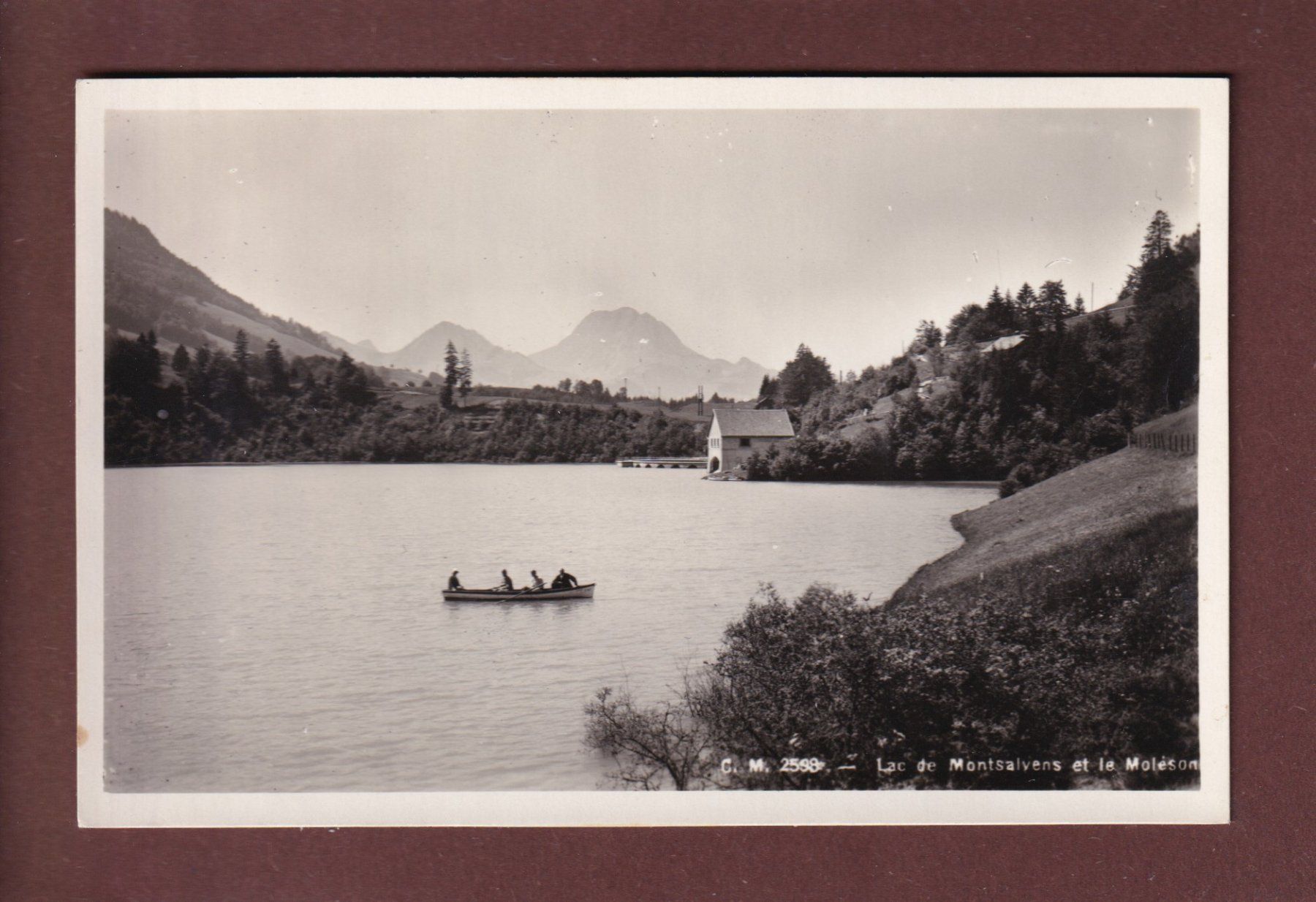 Cartoline postali: Lac de MONTSALVENS - Moléson – Usato da Pully venduto da nicecards
