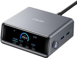 Anker Prime Ladestation 250W mit Display, neuwertig