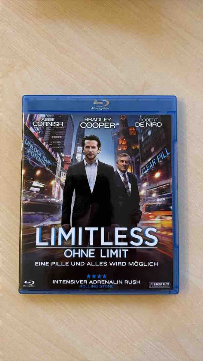 Tutti i DVDs: Limitless Ohne Limit Blu-ray gebraucht – Nuovo (secondo la descrizione) da Hittnau venduto da PeterS75