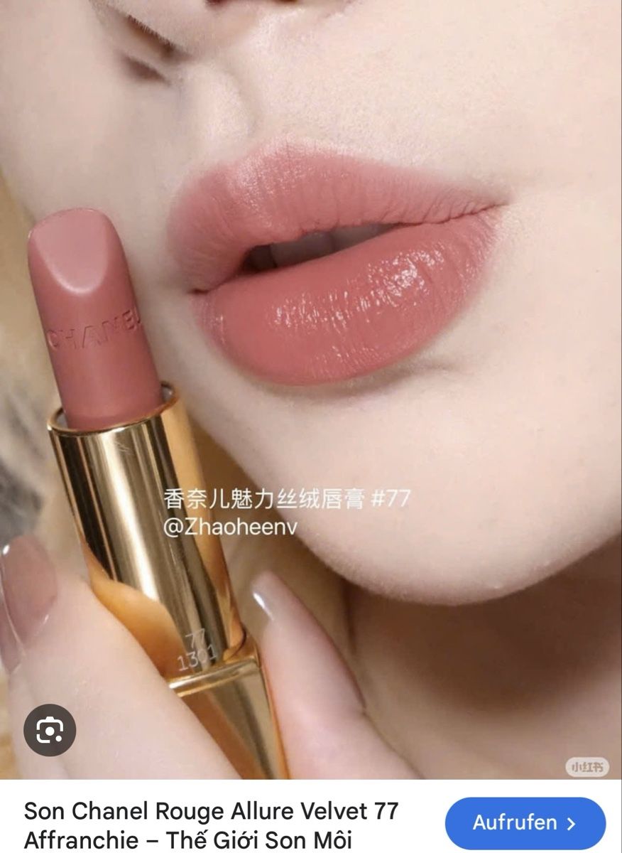 Chanel Make-up: Chanel Rouge Allure Velvet 77 Affranchie  – Neu (gemäss Beschreibung) aus Baden von Tiffany6878 4