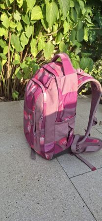 Satch Rucksack pink Blumenmuster 